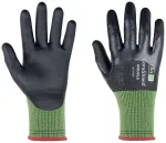 Honeywell AIDC CoreShield Double 24-7D28B/06 apsauginės pir&scaron;tinės nuo įpjovimų, 6 dydis (XS), pilkos/juodos