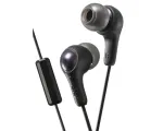 JVC HA-FX7M-B-E ausinės su mikrofonu, juodos