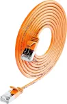 Wirewin Triotronik PKW-LIGHT-STP-K6 0,15 m Cat6 F/FTP tinklo kabelis, RJ-45 male to male, oranžinis