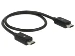 USB kabelis DeLOCK 83570 USB 2.0 0,3 m USB B juodas