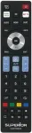 SUPERIOR ELECTRONICS SUPER Ready5 S universalus nuotolinio valdymo pultas - juodas SUPTRB019