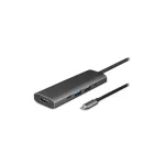 Mobiliojo įrenginio dokų stotelė Chieftec DSC-502 USB Type-C pilka