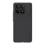 Apsauginis dėklas Nillkin Super Frosted Shield Pro, skirtas Xiaomi Redmi K70E / Poco X6 Pro 5G &ndash; juodas, matinis, neslystantis