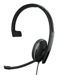 EPOS ADAPT 135 USB II ausinių rinkinys su laidu, juostine galvos juosta, biurui / skambučių centrui, USB Type-A, juoda
