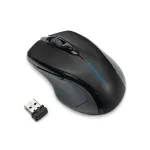 Kensington Pro Fit Mid-Size belaidė pelė, de&scaron;inei rankai, optinė, RF belaidė, 1600 DPI, juoda