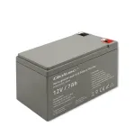 Qoltec 53076 AGM baterija | 12V | 7Ah | Apsaugos sistemoms