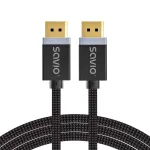 SAVIO DISPLAYPORT (M) - DISPLAYPORT (M) LAIDAS, V1.4, 3 m, CL-176