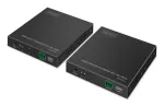 DIGITUS HDMI pluo&scaron;to prailgintuvų rinkinys - 4K/60Hz, 40 km/300 m, juodas