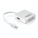 Vaizdo kabelio adapteris DeLOCK 61768 Mini DisplayPort &ndash; DisplayPort / DVI / HDMI 0,24 m