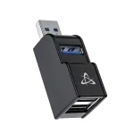 USB &scaron;akotuvas SBOX H-606 &mdash; 3 prievadai USB-A (1x USB 3.0, 2x USB 2.0)