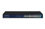 Nevaldomas jungiklis Lanview LVN-1UMOUNT-24PORT-1G 24 prievadų Gigabit Ethernet, 1U montavimui