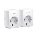 TP-Link Tapo P110 mini i&scaron;manus Wi-Fi lizdas, energijos vartojimo matavimas (2 vnt.)