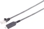 Tinklinis kabelis ShiverPeaks 13-51065 USB-C LAN adapteris 1G RJ45 PVC juodas 7,5m