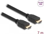 DeLOCK High Speed HDMI laidas 48 Gbps 8K 60 Hz juodas 7 m