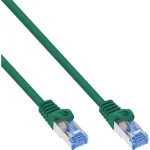 InLine 72603G tinklo kabelis, žalias, 3 m, Cat6a S/FTP (S-STP)