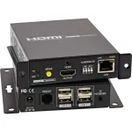 KVM prailgintuvas InLine 64601 4K HDMI USB per IP iki 100 m