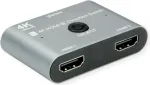 VALUE dvikryptis HDMI jungiklis 2 krypčių 1&rarr;2 ir 2&rarr;1 (14.99.3588)