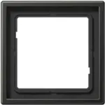 Sieninė plok&scaron;telė JUNG AL 2981 AN Black &ndash; aliuminis, 81&times;81 mm
