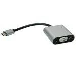 VALUE i&scaron;orinis vaizdo adapteris USB-C 3.1 &ndash; VGA, juodas