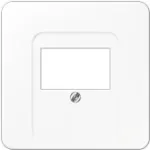 JUNG CD 569 T WW dangtelis TAE telekomunikacijų lizdams, Alpine White