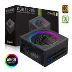 Gamemax RGB 850G 850W maitinimo blokas, 80 PLUS Gold, modulinis