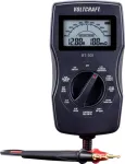 VOLTCRAFT Baterijų Testeris BT-501 Matavimo Diapazonas 1,2 V, 1,5 V, 3 V, 6 V, 3,7 V, 9 V, 12 V
