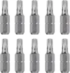 KWB 121296 Torx T25 atsuktuvų antgaliai, 10 vnt., C 6.3