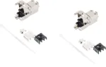 Keystone RJ45 Cat 6A jungtis ShiverPeaks BS08-10002-2 beįrankė, 2 vnt. pakuotė