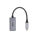 Dahua Technology USB 3.1 Type-C į HDMI adapteris, USB Type-C, HDMI A tipo (standartinis), vyri&scaron;kas, vyri&scaron;kas, tiesus, tiesus