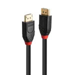 Lindy 5m aktyvus DisplayPort 1.4 laidas, 5 m, DisplayPort, DisplayPort, Vyri&scaron;kas, Vyri&scaron;kas, 7680 x 4320 pikselių