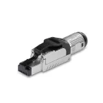Lindy RJ-45 Cat.6/6A Toolless Field Termination Plug, RJ45, juoda, sidabrinė, metalas, CE, REACH, RoHS, UKCA, 240 g, 133 mm