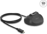 DELOCK magnetinis stovas USB Type-A lizdas į USB Type-C ki&scaron;tuką 10 Gbps prijungimo laidas 1,2 m (64365)