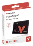 Verbatim Vi550 S3 SSD 512GB, 2,5 colio, SATA III, 520MB/s skaitymas