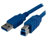 StarTech.com 1m SuperSpeed USB 3.0 laidas A į B - vyri&scaron;kas/vyri&scaron;kas