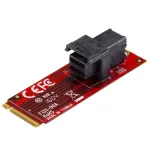 StarTech.com U.2 (SFF-8643) į M.2 PCI Express 3.0 x4 pagrindinės plok&scaron;tės adapterio kortelė, skirta 2,5 colio U.2 NVMe SSD
