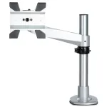 StarTech.com ARMPIVOTB2 stalinis monitoriaus laikiklis &ndash; VESA arba Apple iMac/Thunderbolt/Ultrawide ekranui iki 14 kg &ndash; sukamas, auk&scaron;čio reguliavimas, spaustuvas/įvorė