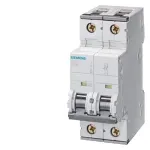 Siemens 5SY4210-6 automatinis jungiklis miniatiūrinis 2 polių B 10A 400V 10kA