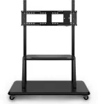 Viewsonic VB-STND-001-2C stovas skaitmeninei reklamai 2.49 m (98 colių) juodas