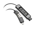 HP Poly DA85 USB į QD juodas adapteris TAA