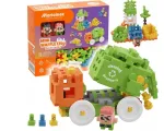 Marioinex Mini Waffle City &scaron;iuk&scaron;liavežė, statybinės kaladėlės, 148 dalys (903131)