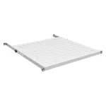 Fiksuota lentyna 19 colių (0,5U) EFB Elektronik 19 colių stovui, gylis 350&ndash;450 mm, apkrova 70 kg, 600 mm spintelei, RAL7035