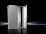 Rittal VX Baying Frame Front Side for VX IT, VX SE, TS IT, TS, SE Enclosures 2000 mm Height Light Grey RAL 7035