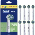 Braun Oral-B Pro CrossAction keičiamos &scaron;epetėlių galvutės 8 vnt. pakuotė 994040