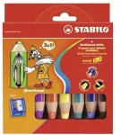 STABILO woody 3 in 1 Multi 6 rinkinys - įvairių spalvų