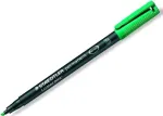 STAEDTLER 314-5 Permanent Marker, Green, Bullet Tip, 2,5 mm, 1 Piece