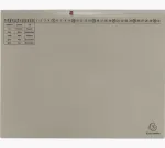 Exacompta 370410B Segtuvas su svirtimi A4 80 mm nugarėlė pilkas kartonas 320 g/m&sup2;