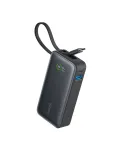 Anker Powerbank 545 NANO 30W 10000mAh su integruotu USB-C laidu, juoda