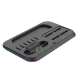 ready2gaming Nintendo Switch 2 įkrovimo stotelė &ndash; 4 Joy-Con įkroviklis su LED indikatoriais, juoda