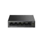 TP-Link LiteWave 5 prievadų Gigabit darbalaukio jungiklis su 4 PoE+ prievadais (5x Gigabit, 4 PoE+, 65 W PoE biudžetas)