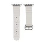 Connect Watch 38/40/41mm Marine Leather Watch Strap Starlight